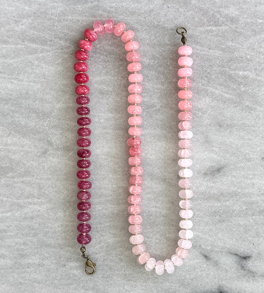 19" Strawberry Candy Necklace