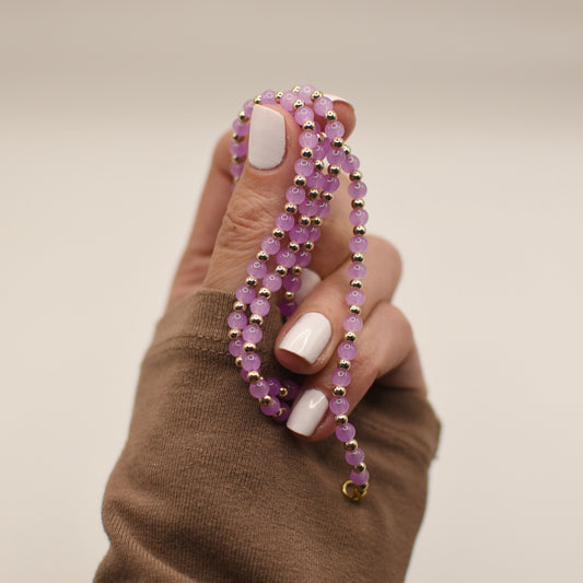 28" Lavender Necklace