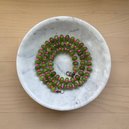 20" Ripe Watermelon Necklace