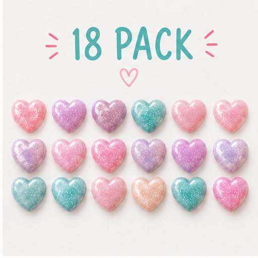 18 Pack of Hearts
